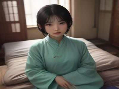 妈妈的欲望心理层次示意图：一位中年女性在浴室镜前若有所思，光线从侧面打入，面部表情复杂而内敛，象征自我审视与身份困惑